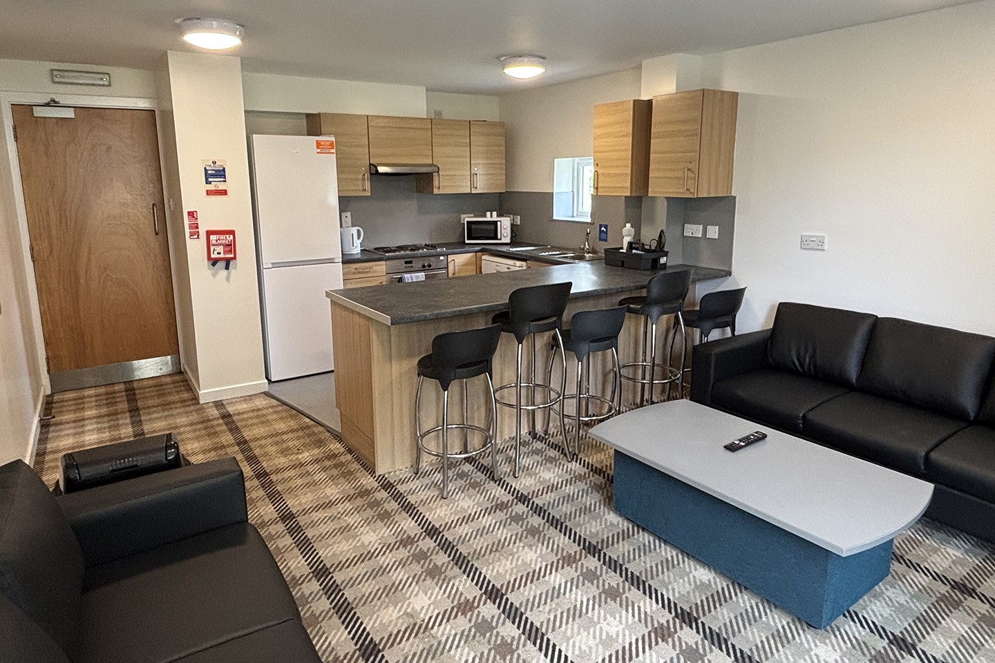 Kitchen in David Russell Apartments