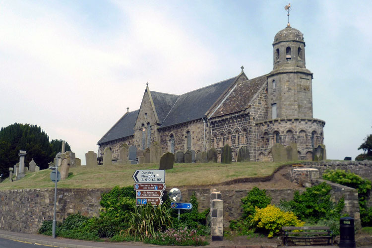 St Athernase Church in Leuchars