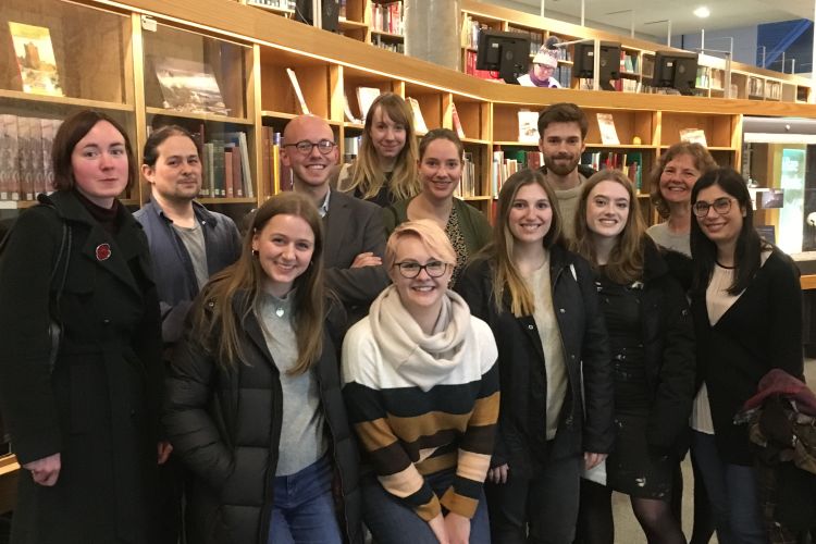 Visit to Carnegie Library in Dunfermline