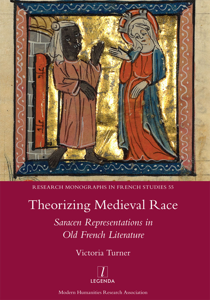 Book cover, Theorising medieval race