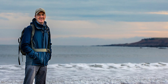 ian boyd on beach