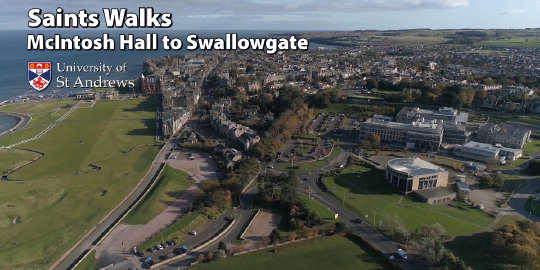 aerial view of st andrews