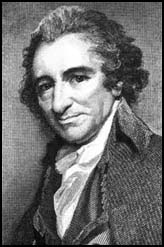 Tom Paine, author of 'The Rights of Man', the best-selling political tract of all time.