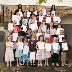 winning entrants outside the Byre