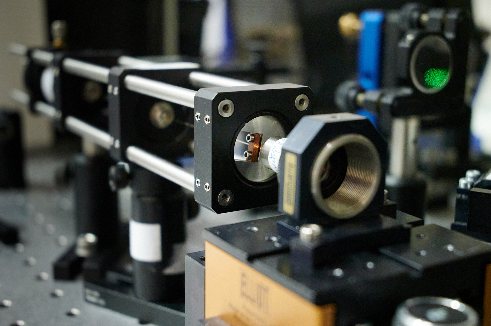 Quantum normal modes analogue experimental setup